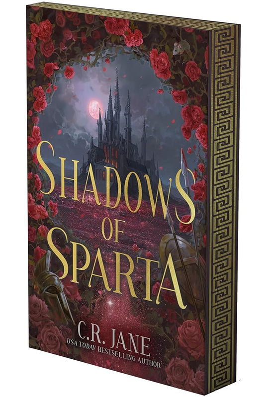 Shadows of Sparta: A Greek Mythology Romantasy (Deluxe Limited Edition) (The Spartan Flame Trilogy, 1) cover image